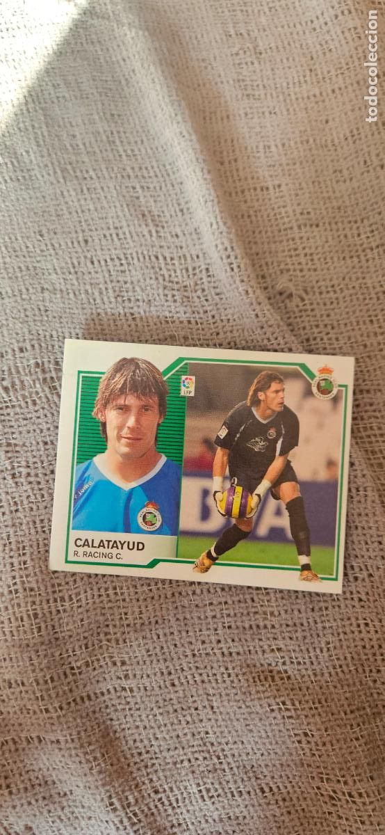 Cromos de Futebol: CALATAYUD� Racing de Santander � LIGA ESTE 2007 2008 07 08 sin pegar