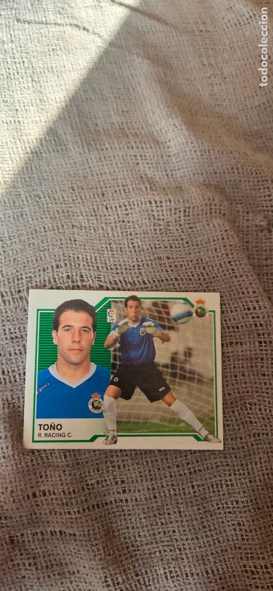 Cromos de Futebol: To&ntilde;o � Racing de Santander � LIGA ESTE 2007 2008 07 08 sin pegar