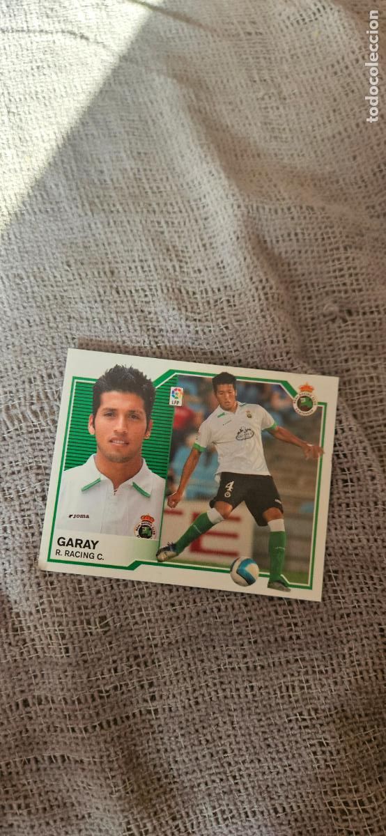 Cromos de Futebol: Garay � Racing de Santander � LIGA ESTE 2007 2008 07 08 sin pegar