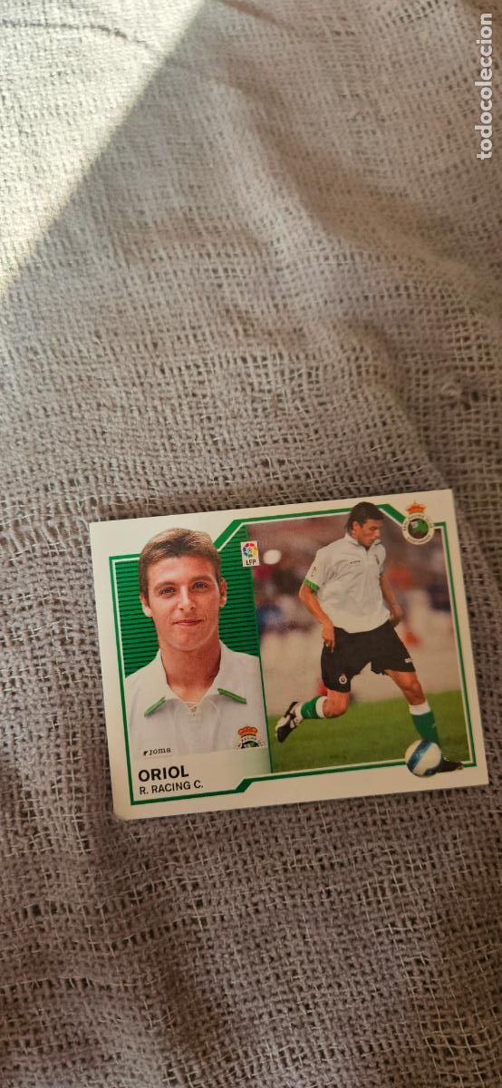 Cromos de Futebol: ORIOL � Racing de Santander � LIGA ESTE 2007 2008 07 08 sin pegar