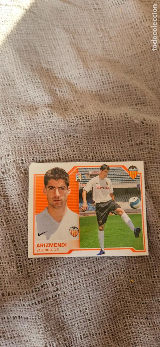 Cromos de Futebol: Arizmendi � Valencia � LIGA ESTE 2007 2008 07 08 sin pegar