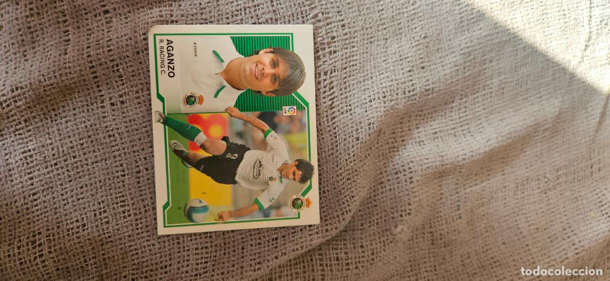 Cromos de Futebol: Aganzo � Racing de Santander � LIGA ESTE 2007 2008 07 08 sin pegar