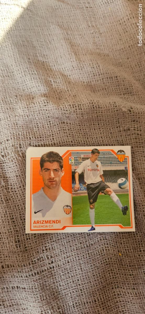 Cromos de Futebol: Arizmendi � Valencia � LIGA ESTE 2007 2008 07 08 sin pegar