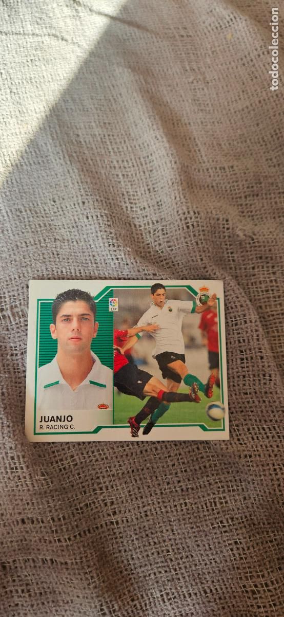 Cromos de Futebol: juanjo � Racing de Santander � LIGA ESTE 2007 2008 07 08 sin pegar