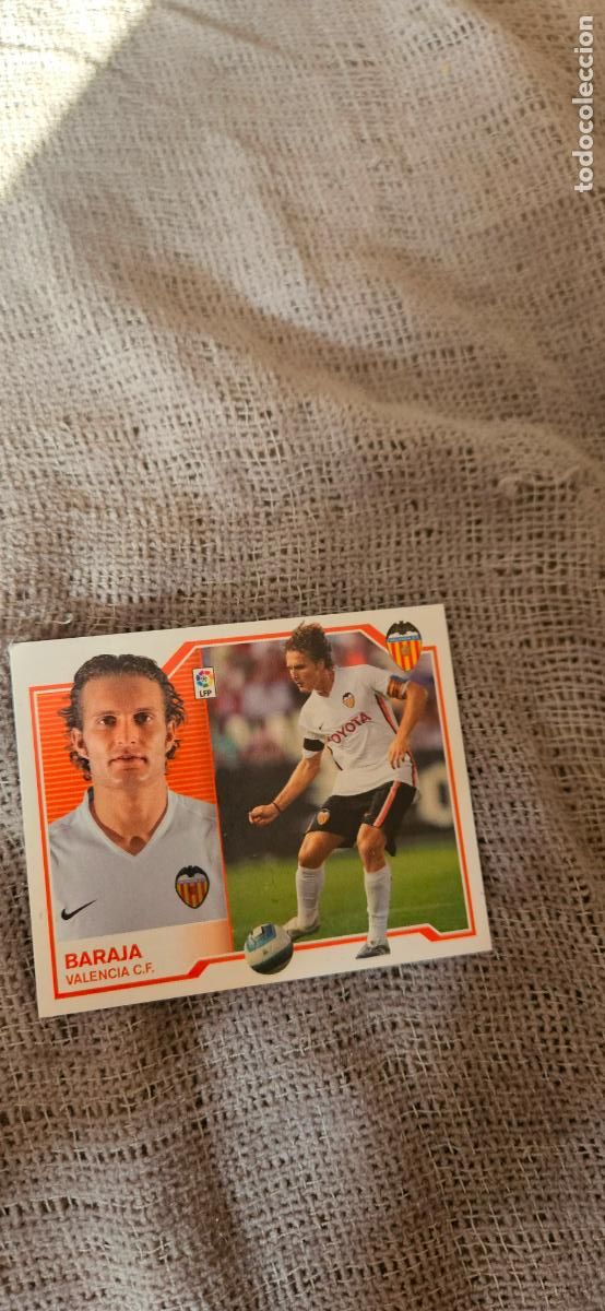 Cromos de Futebol: moretti � Valencia � LIGA ESTE 2007 2008 07 08 sin pegar