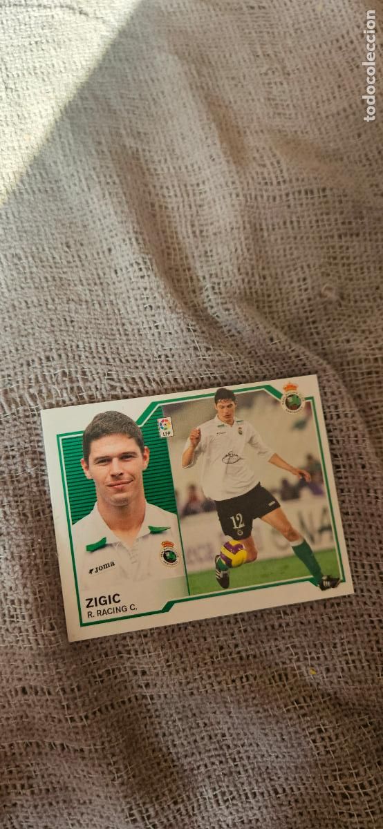 Cromos de Futebol: zigic � Racing de Santander � LIGA ESTE 2007 2008 07 08 sin pegar