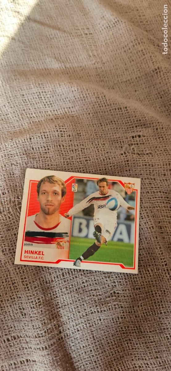 Football Stickers: hinkel � Sevilla � LIGA ESTE 2007 2008 07 08 sin pegar