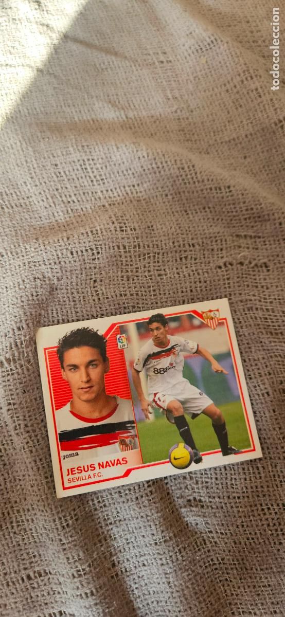 Football Stickers: jesus navas � Sevilla � LIGA ESTE 2007 2008 07 08 sin pegar