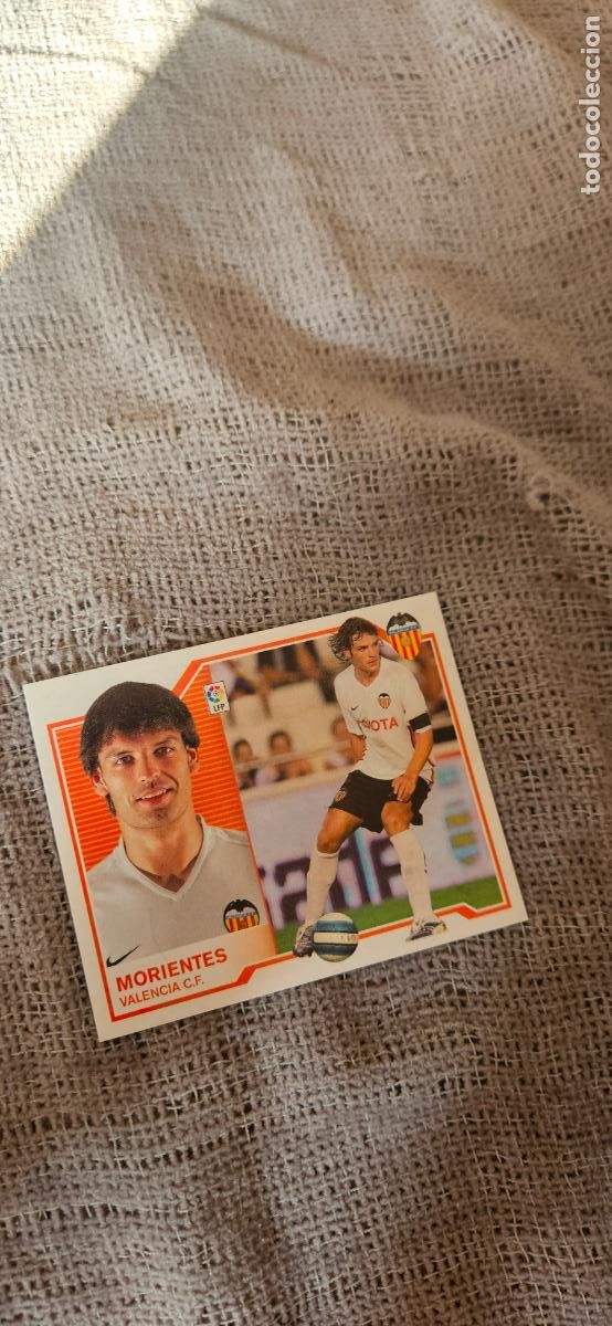 Football Stickers: Morientes � Valencia � LIGA ESTE 2007 2008 07 08 sin pegar
