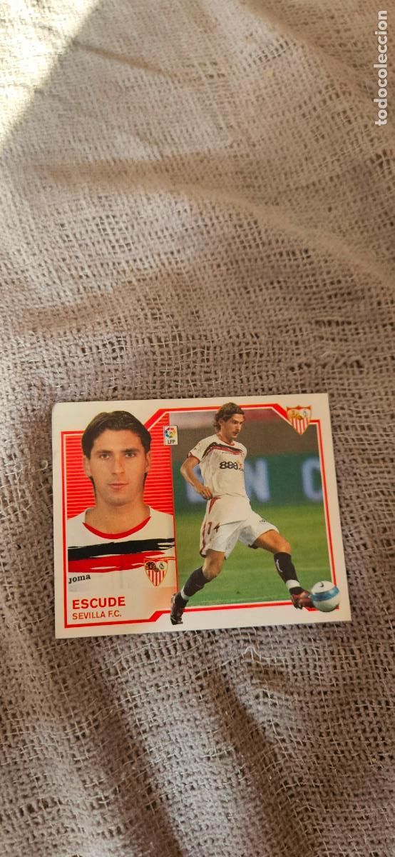 Football Stickers: escude � Sevilla � LIGA ESTE 2007 2008 07 08 sin pegar