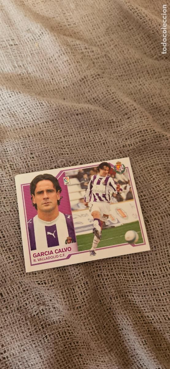 Fu&szlig;ball-Sticker: garcia calvo � Valladolid � LIGA ESTE 2007 2008 07 08 sin pegar
