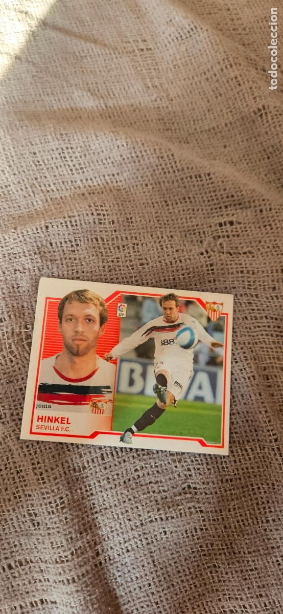 Fu&szlig;ball-Sticker: hinkel � Sevilla � LIGA ESTE 2007 2008 07 08 sin pegar