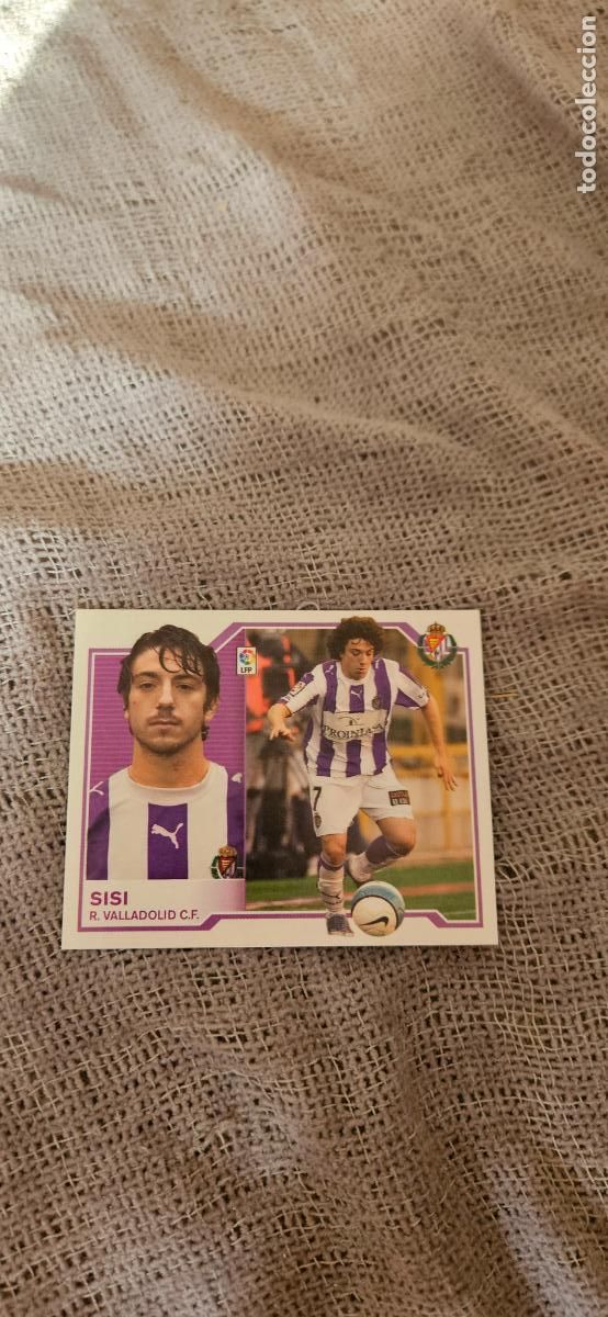 Cartes &agrave; collectionner de Football: sisi � Valladolid � LIGA ESTE 2007 2008 07 08 sin pegar
