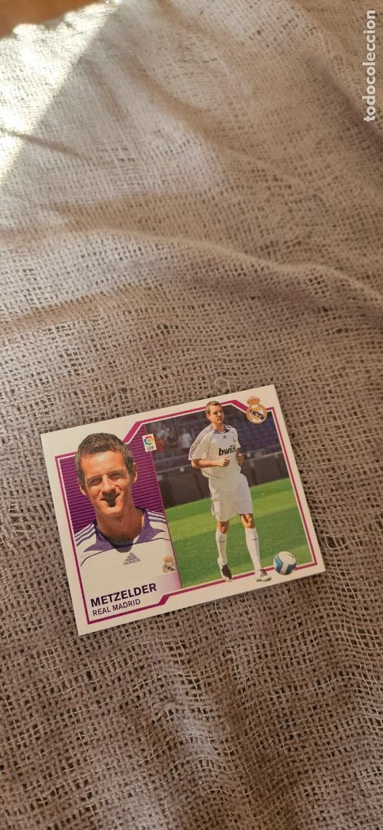Cromos de f&uacute;tbol: metzelder � Real Madrid � LIGA ESTE 2007 2008 07 08 sin pegar