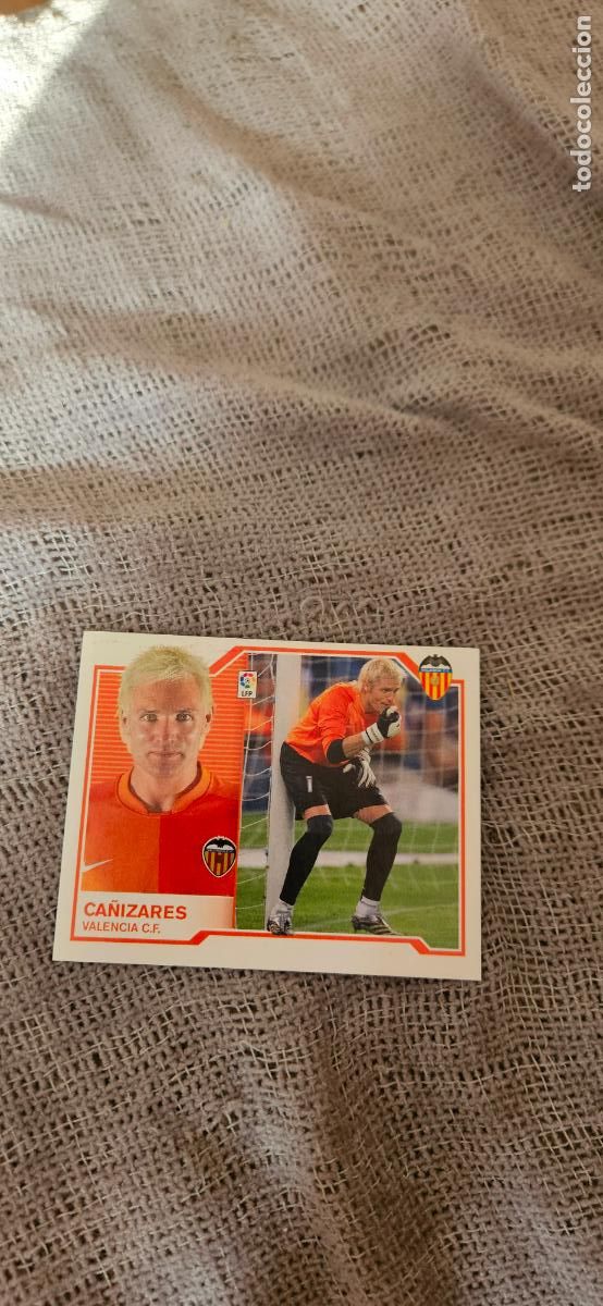Cromos de f&uacute;tbol: ca&ntilde;izares valencia� LIGA ESTE 2007 2008 07 08 sin pegar