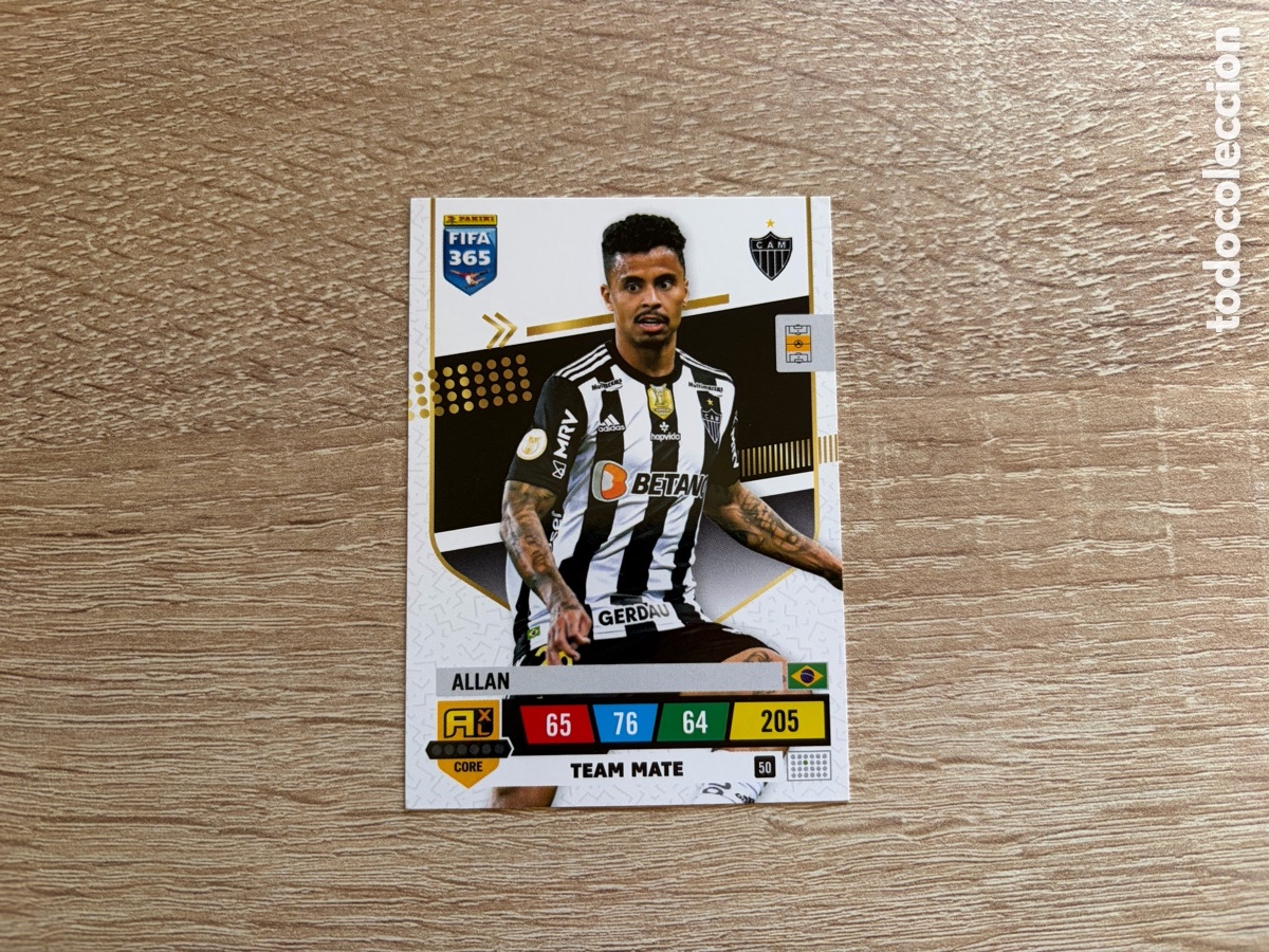 Cromos de f&uacute;tbol: 50 ALLAN ADRENALYN XL FIFA 365 2023 CLUBE ATL&Eacute;TICO MINEIRO