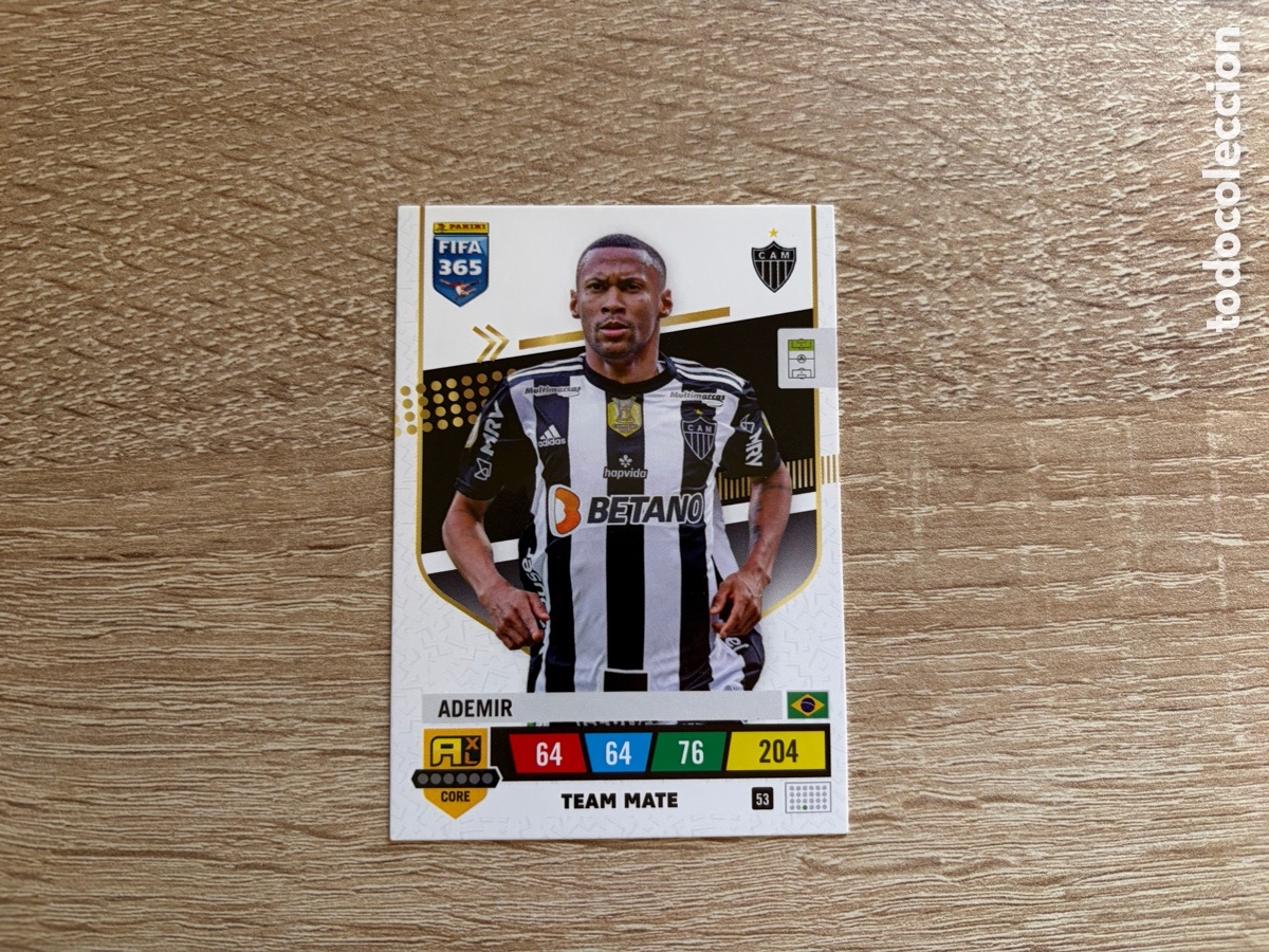 Cromos de f&uacute;tbol: 53 ADEMIR ADRENALYN XL FIFA 365 2023 CLUBE ATL&Eacute;TICO MINEIRO