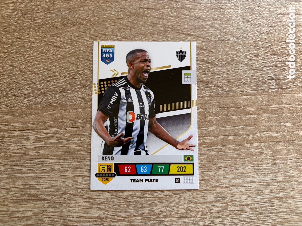 Cromos de f&uacute;tbol: 54 KENO ADRENALYN XL FIFA 365 2023 CLUBE ATL&Eacute;TICO MINEIRO