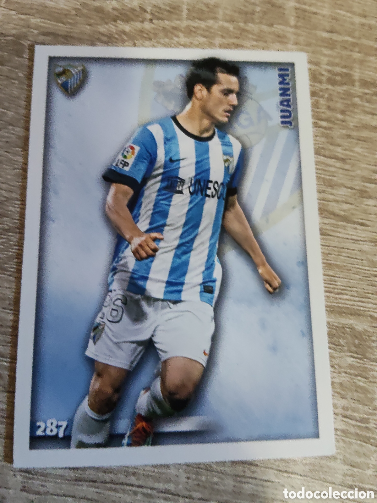 Cromos de f&uacute;tbol: Mundicromo las fichas de la liga 2015 287 Juanmi M&aacute;laga