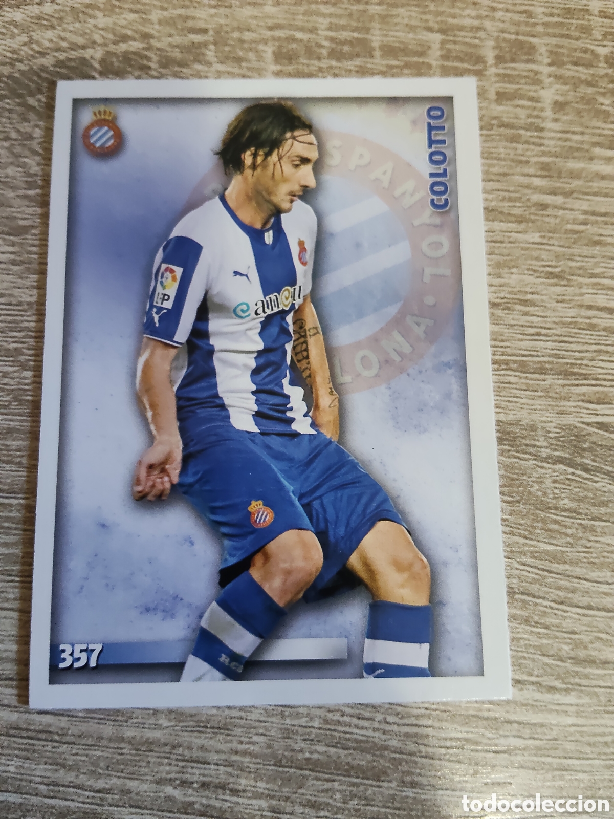 Cromos de Futebol: Mundicromo las fichas de la liga 2015 357 Colotto Espanyol