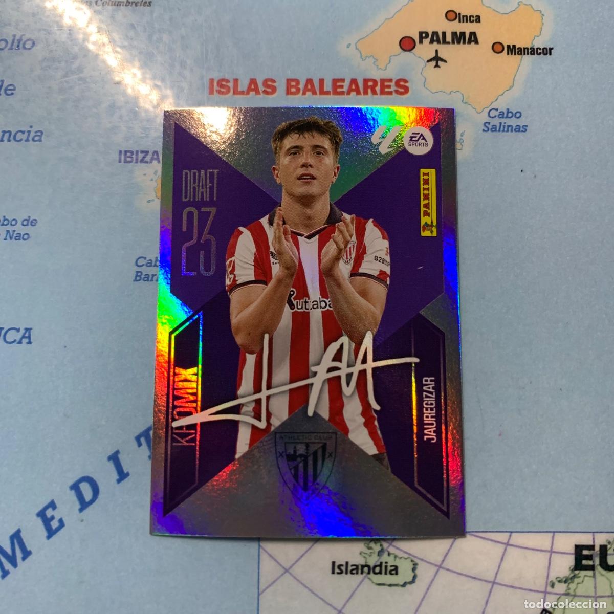 Fu&szlig;ball-Sticker: Jauregizar draft 23 Kromix n&uacute;mero K11 Del Athletic de Bilbao cromo de la liga este 26-27 2026-2027