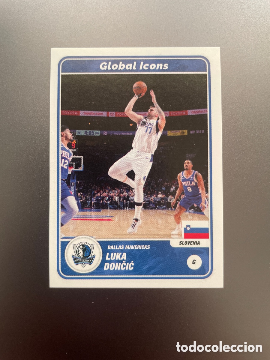 Fu&szlig;ball-Sticker: Luka Doncic 67 Global Icons Panini Stickers NBA 2023 Dallas Mavericks