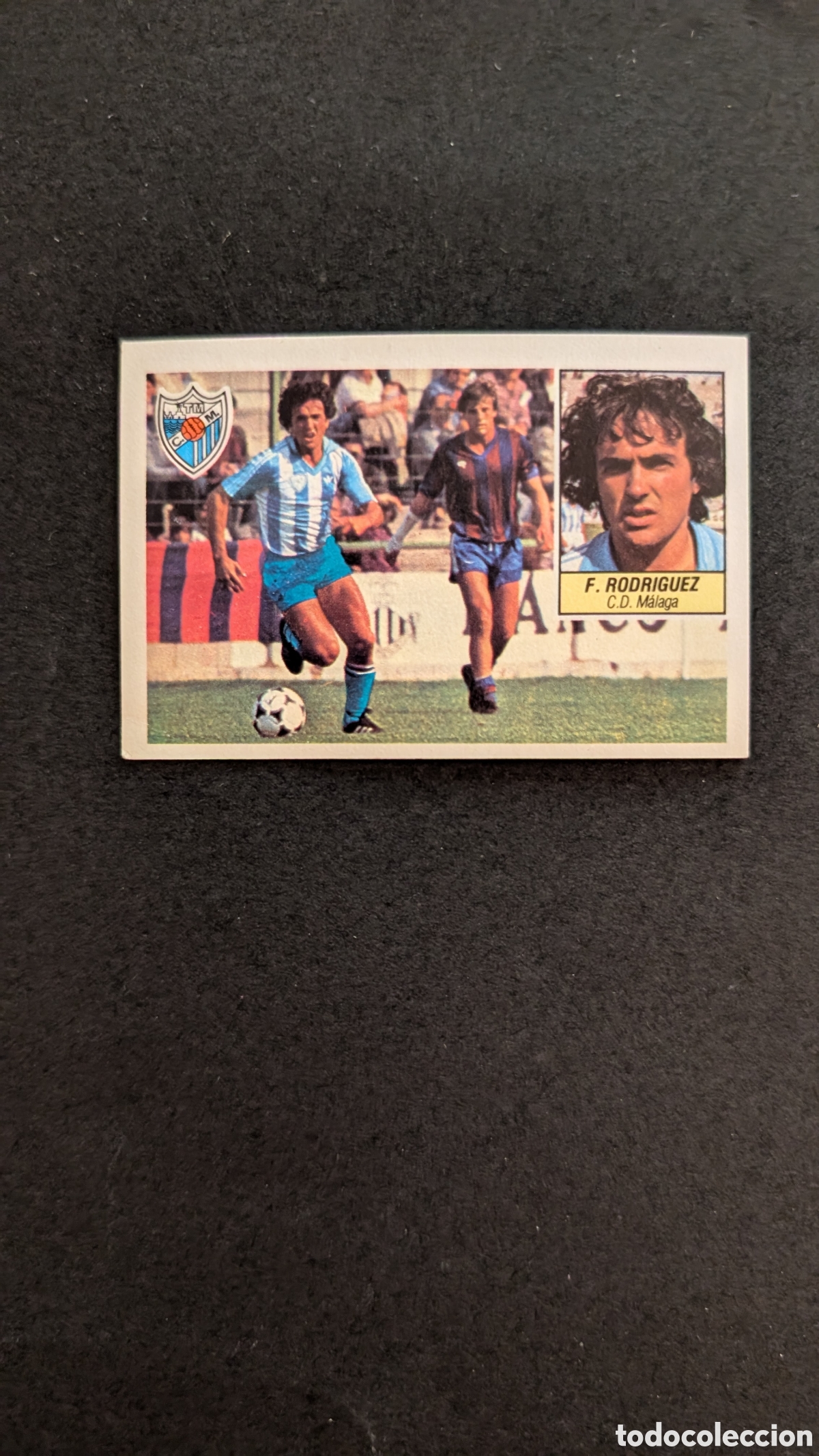 Cromos de Futebol: L1 FERNANDO RODRIGUEZ MALAGA BAJA LIGA ESTE 1984/85 84 85 DESPEGADO RECUPERADO