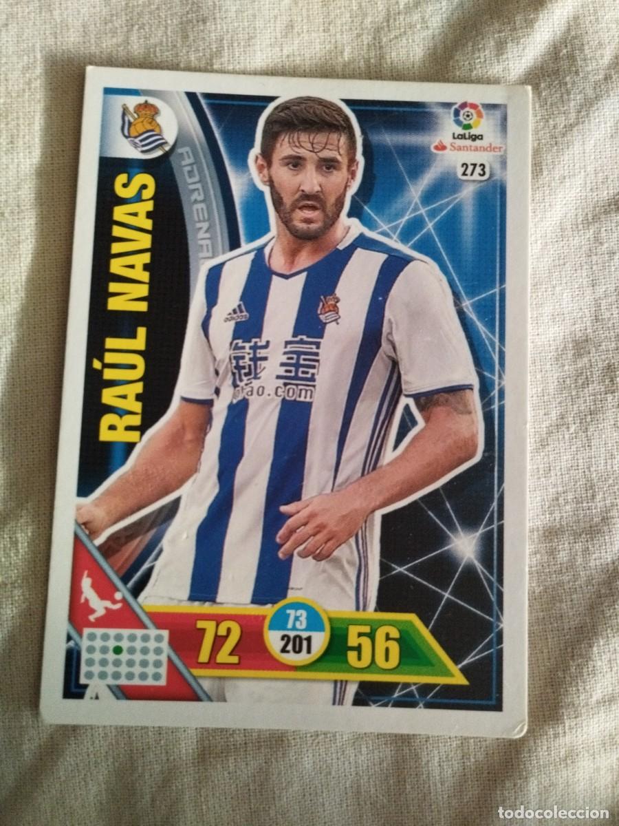 Cromos de Futebol: Ra&uacute;l Navas Adrenalyn XL 2016-17