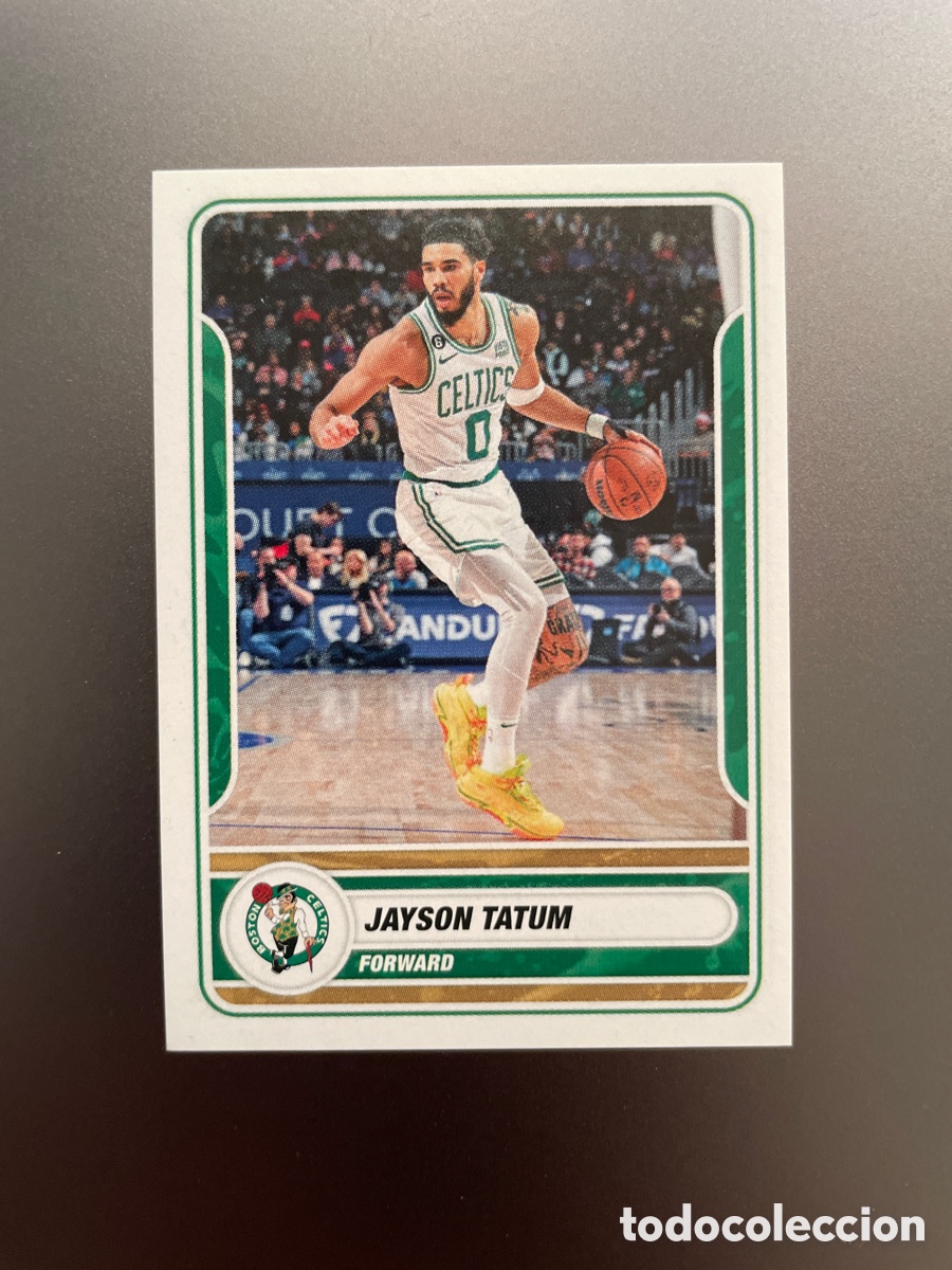 Cromos de f&uacute;tbol: Jauaon Tatum 116 Panini Stickers NBA 2023 Boston Celtics