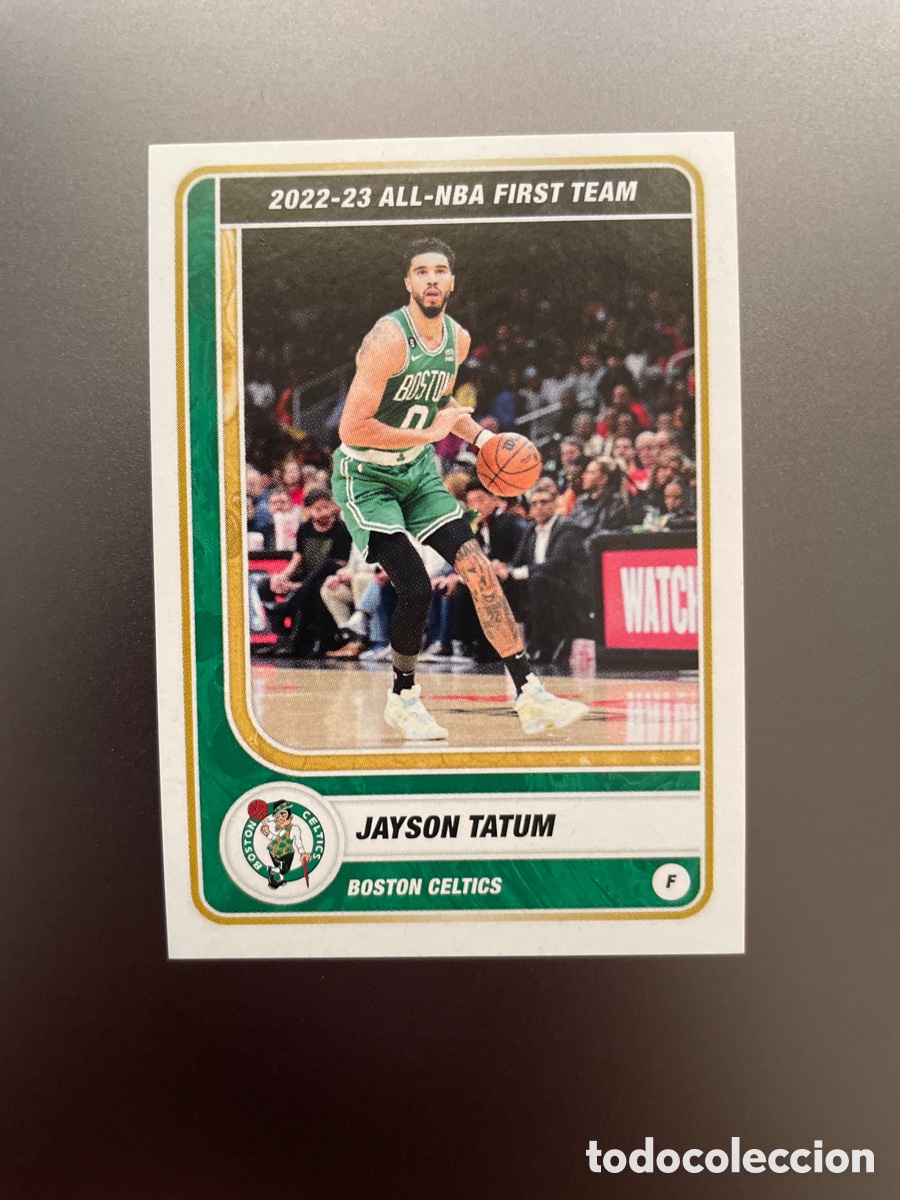 Cromos de f&uacute;tbol: Jayson Tatum 3 2022-23 All-NBA Second Team Panini Stickers NBA 2023 Boston Celtics