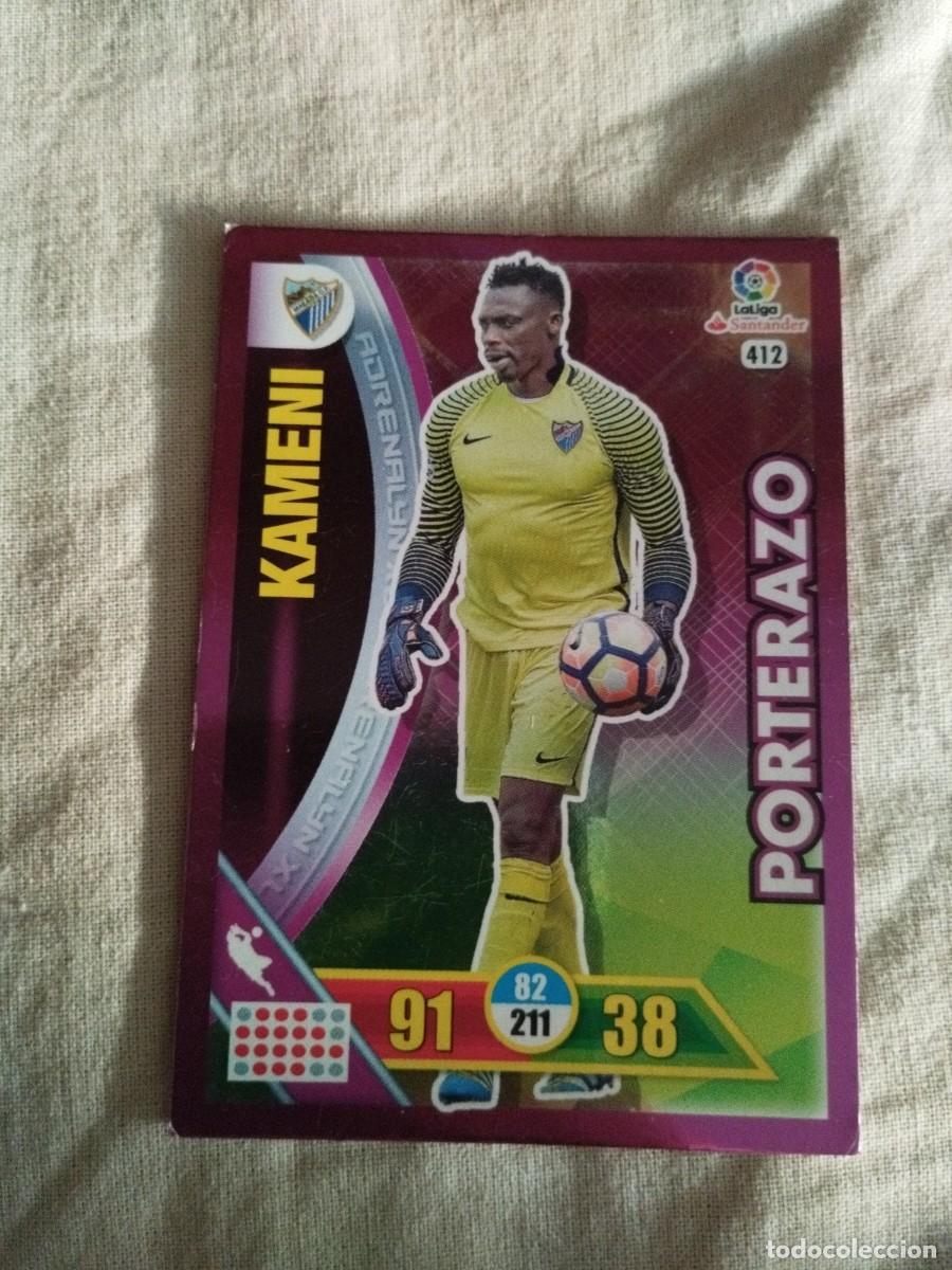 Cromos de f&uacute;tbol: Kameni Adrenalyn XL 2016-17 Porterazo