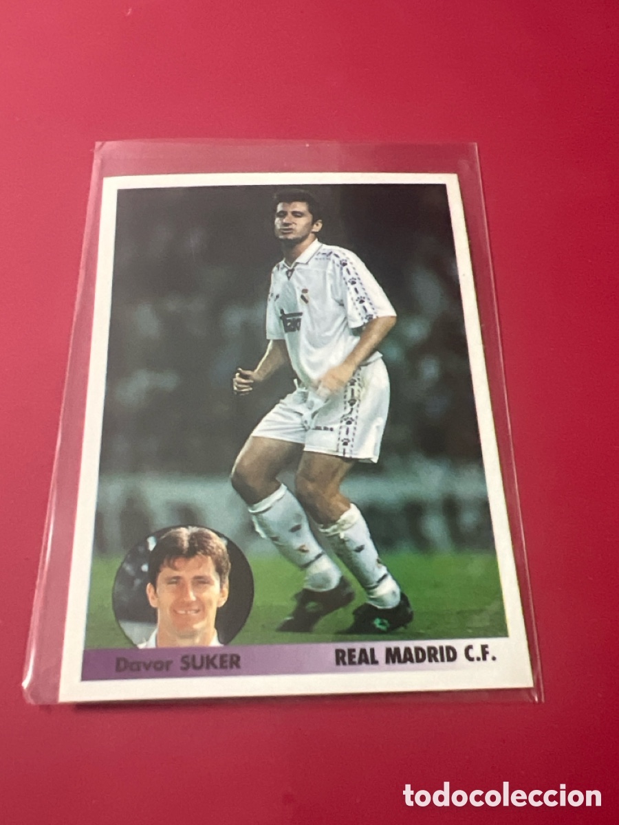 Cromos de f&uacute;tbol: C1059. CROMO N&ordm; 233 SUKER REAL MADRID LOS MEJORES EQUIPOS DE EUROPA PANINI