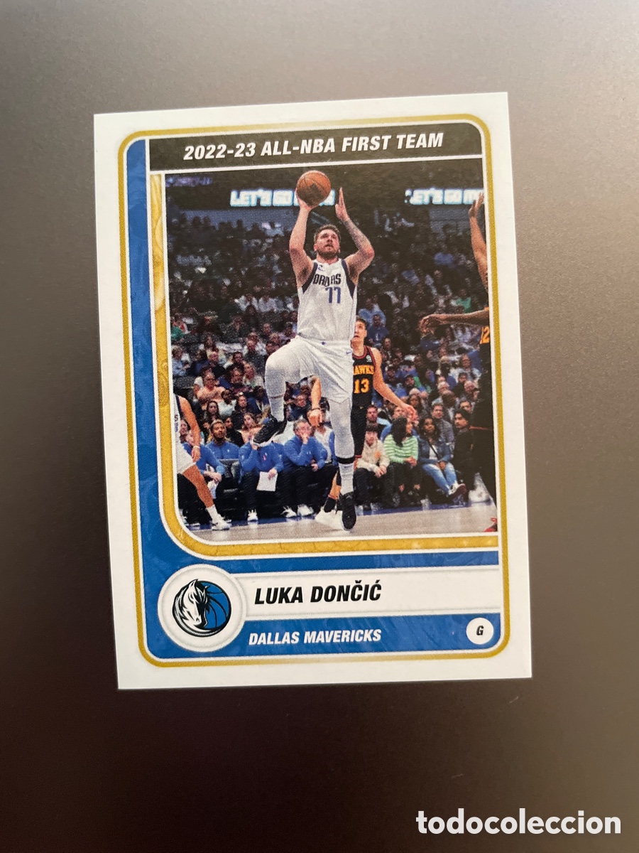 Cromos de f&uacute;tbol: Luka Doncic 4 2022-23 All-NBA Second Team Panini Stickers NBA 2023 Dallas Mavericks