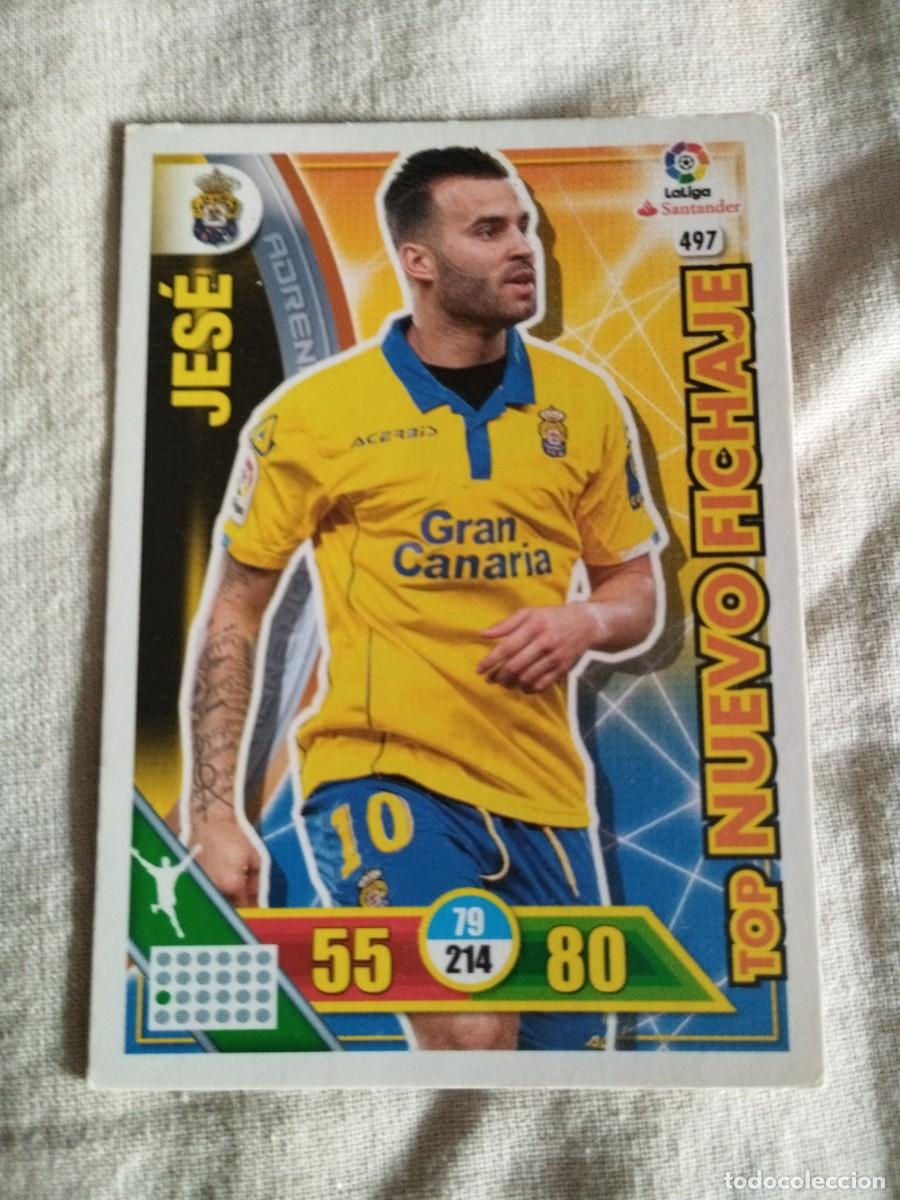 Cromos de f&uacute;tbol: Jes&eacute; Adrenalyn XL 2016-17 Top Nuevo Fichaje