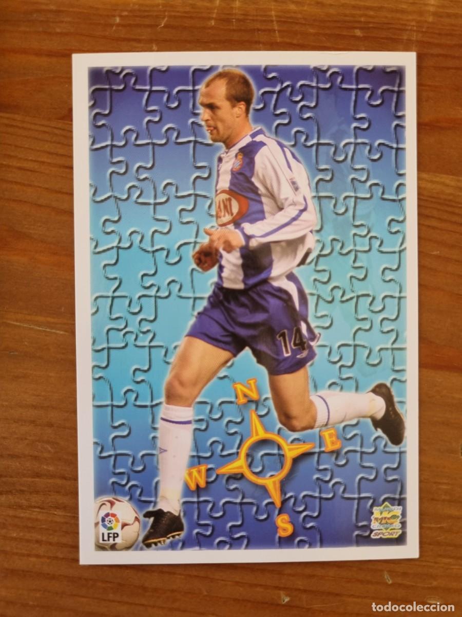 Cromos de f&uacute;tbol: 131 JORDI CRUYFF (RCD Espanyol). Top Liga 2004 (Mundicromo)