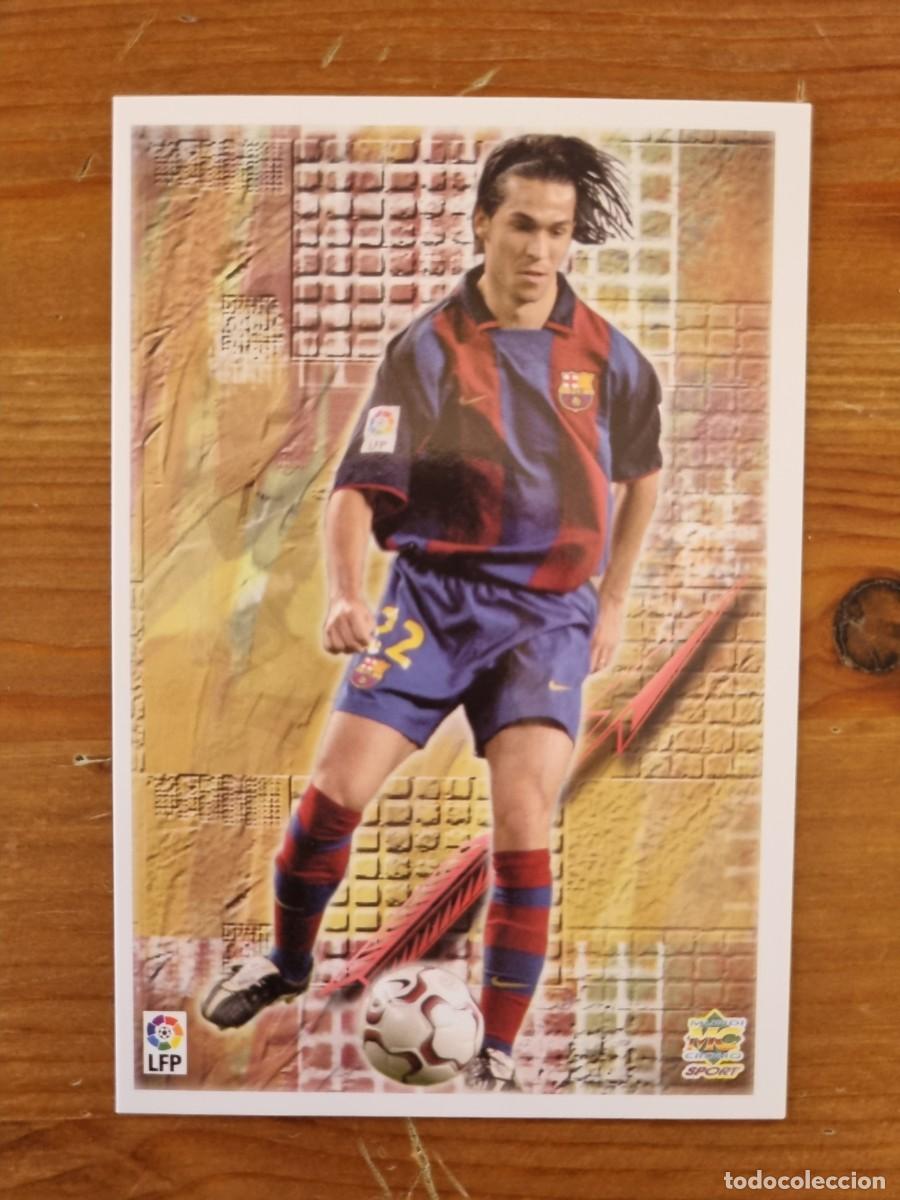Cromos de f&uacute;tbol: 132 LUIS GARC&Iacute;A (FC Barcelona). Top Liga 2004 (Mundicromo)