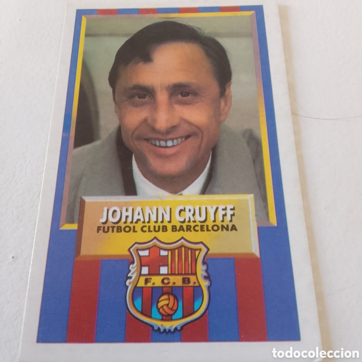 Cromos de f&uacute;tbol: Johan Cruyff liga 93-94