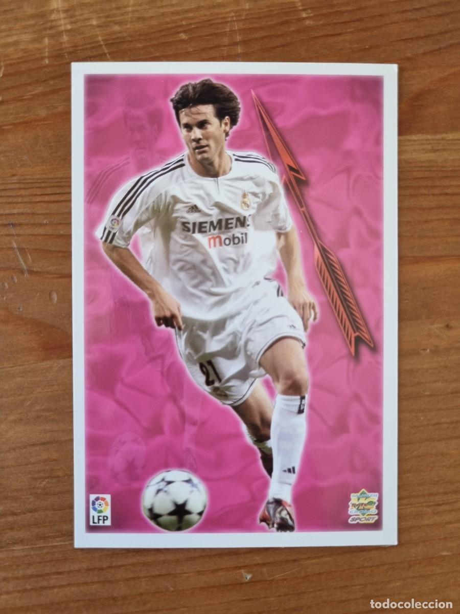 Cromos de f&uacute;tbol: 136 SOLARI (Real Madrid CF). Top Liga 2004 (Mundicromo)