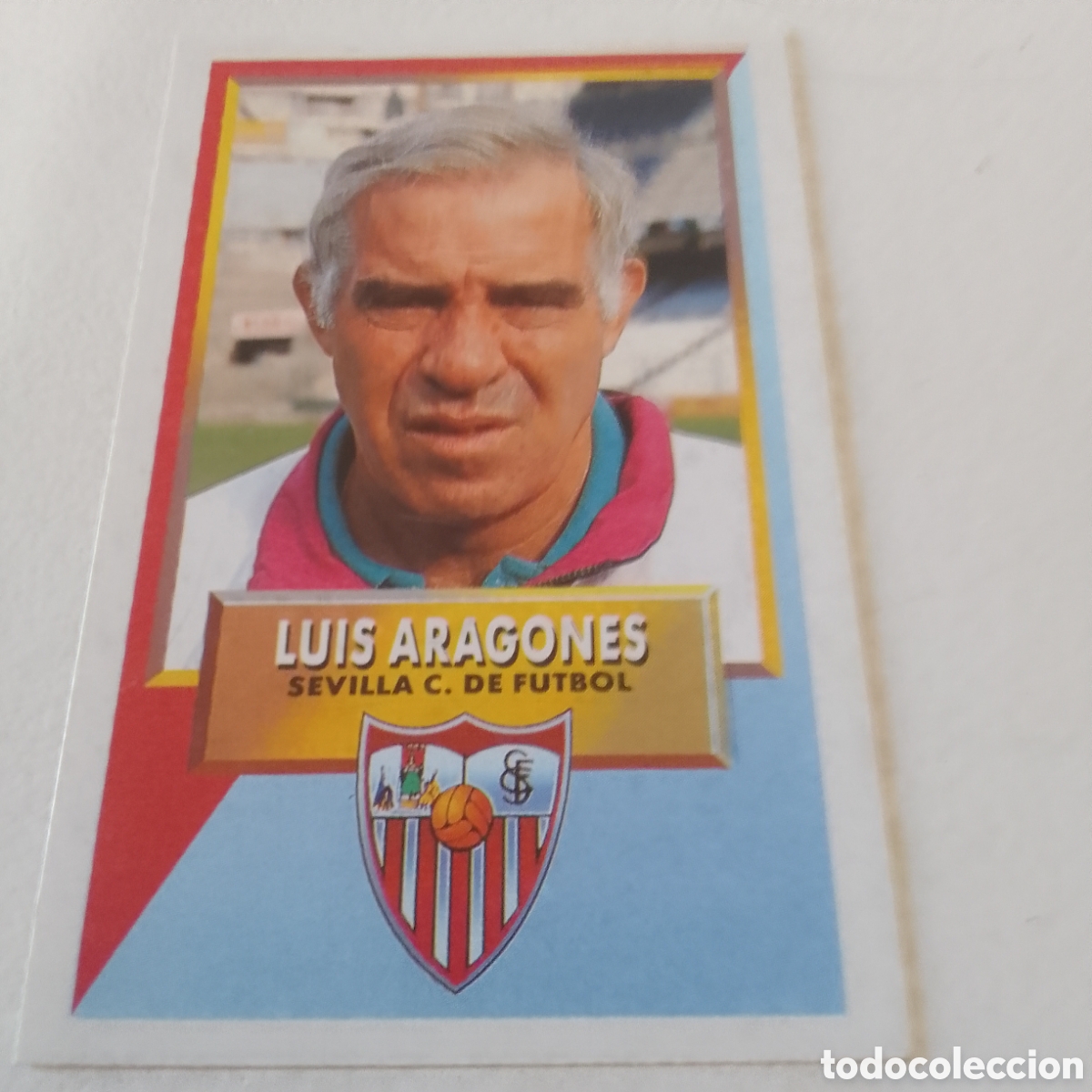 Cromos de f&uacute;tbol: Luis Aragones liga 93-94 recuperado