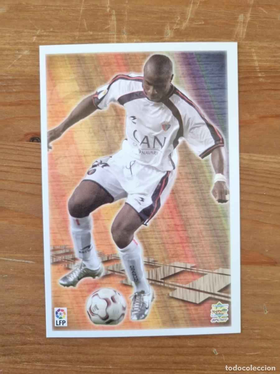 Cromos de f&uacute;tbol: 141 BAKAYOKO (CA Osasuna). Top Liga 2004 (Mundicromo)
