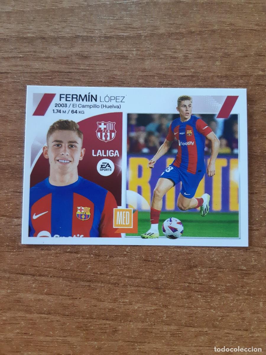Cromos de f&uacute;tbol: N&deg;18 BIS/2 COLOCA FERM&Iacute;N BARCELONA ROOKIE LIGA 23-24 PANINI. NUNCA PEGADO, SIN PEGAR