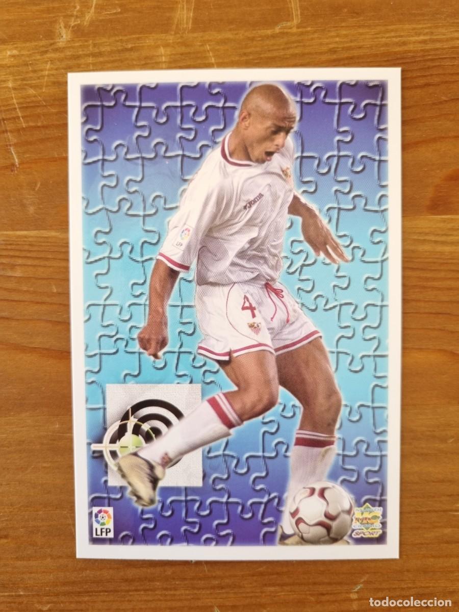 Cromos de f&uacute;tbol: 143 DAR&Iacute;O SILVA (Sevilla FC). Top Liga 2004 (Mundicromo)