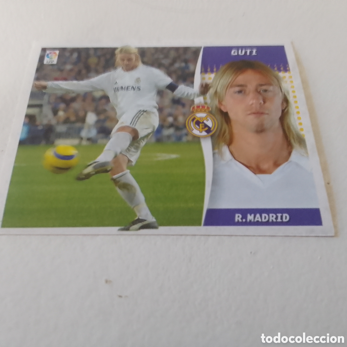 Cromos de f&uacute;tbol: Guti liga 2006-07 ........