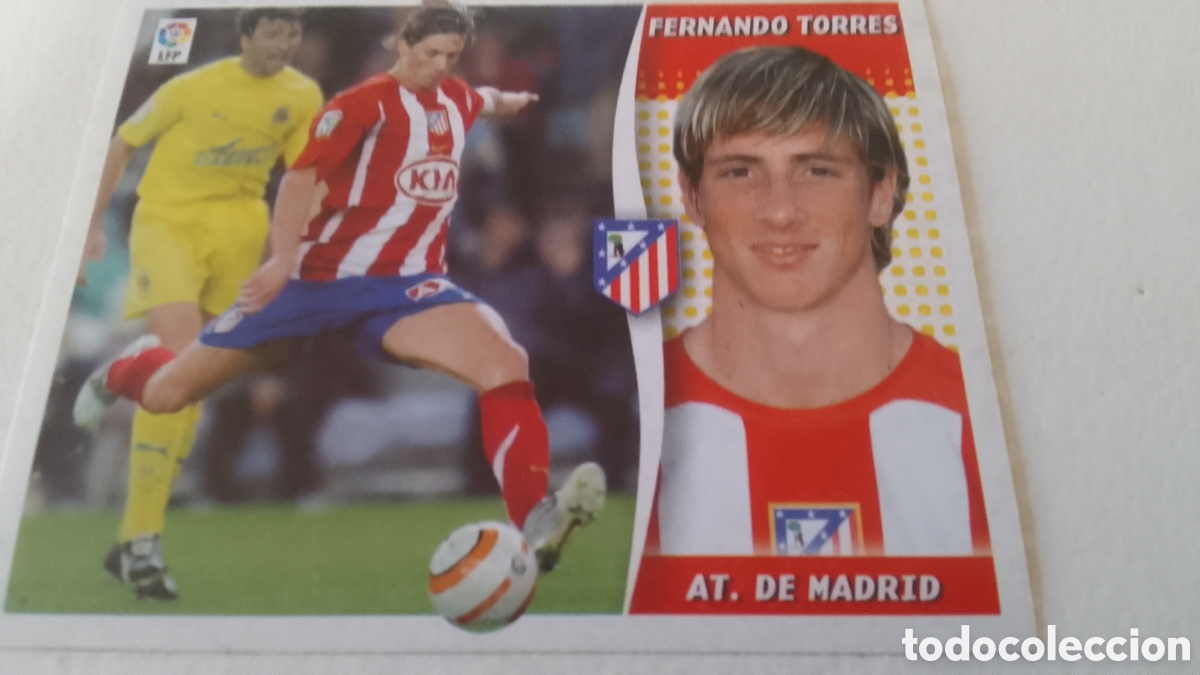 Cromos de f&uacute;tbol: Fernando Torres liga 2006-07