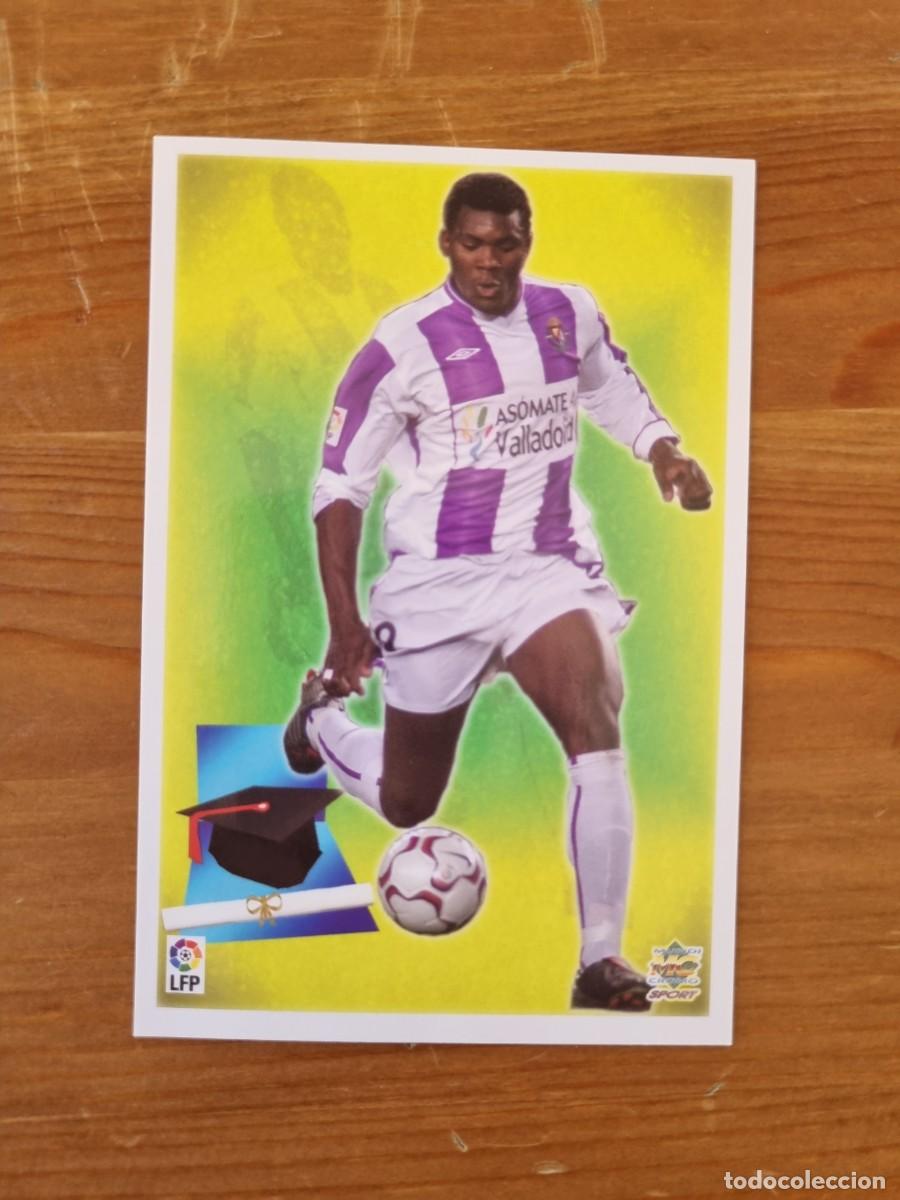 Cromos de f&uacute;tbol: 154 MAKUKULA (Real Valladolid). Top Liga 2004 (Mundicromo)