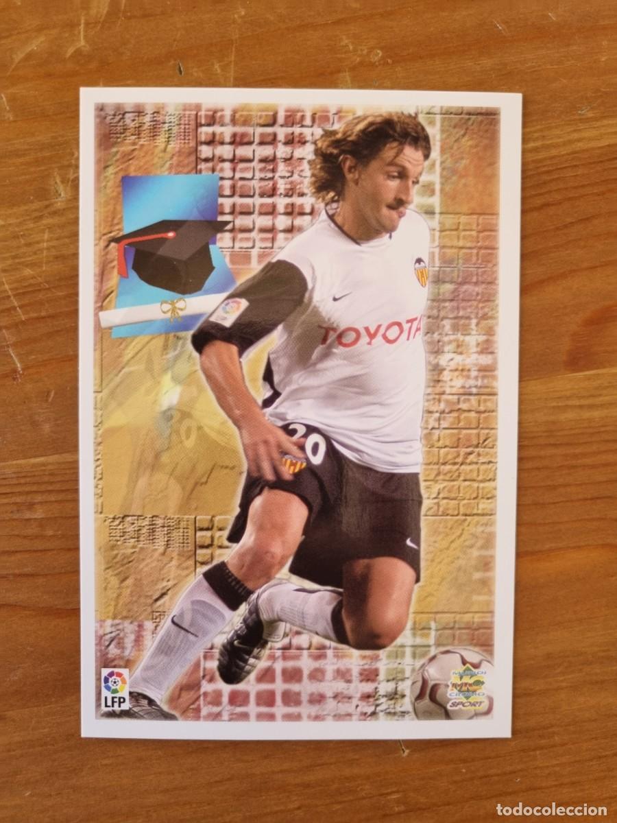 Cromos de f&uacute;tbol: 156 MISTA (Valencia CF). Top Liga 2004 (Mundicromo)