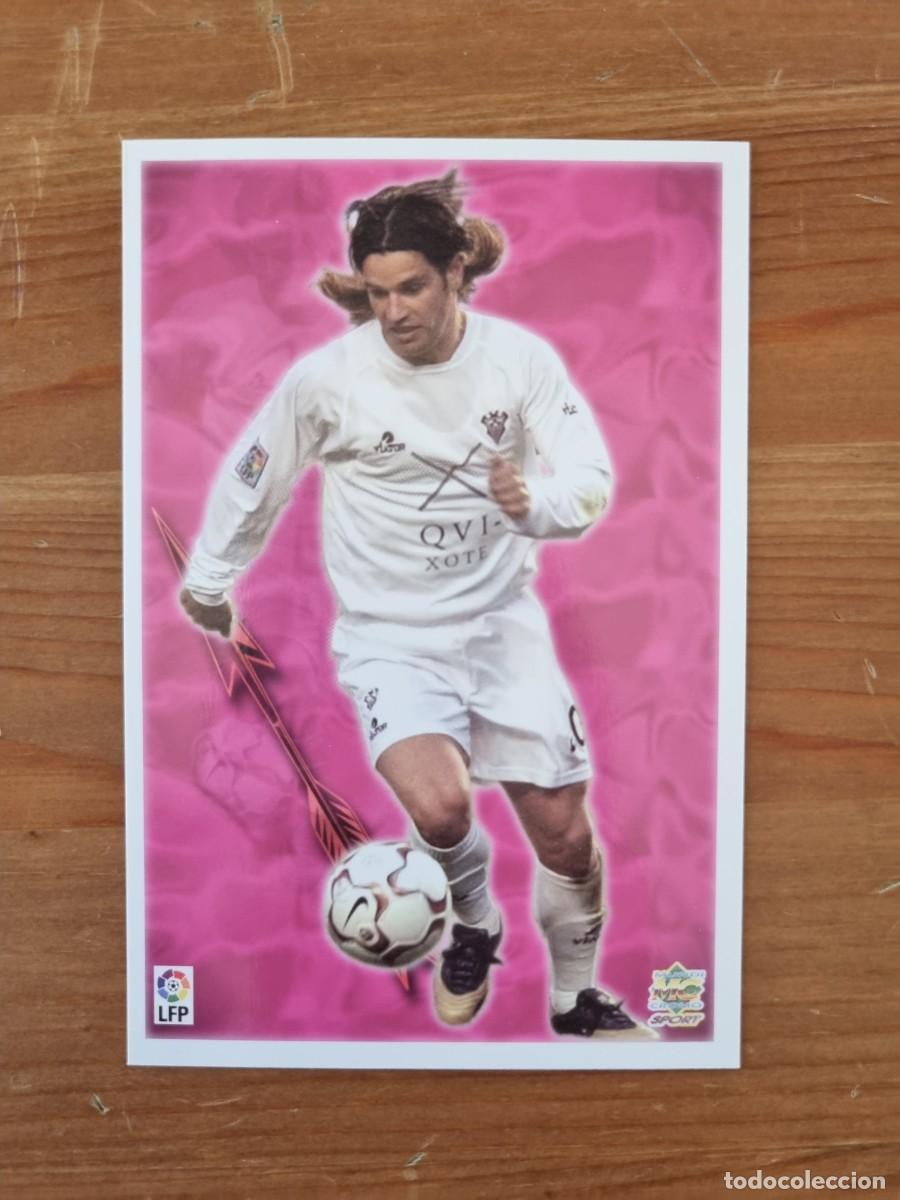 Cromos de f&uacute;tbol: 160 PACHECO (Albacete). Top Liga 2004 (Mundicromo)