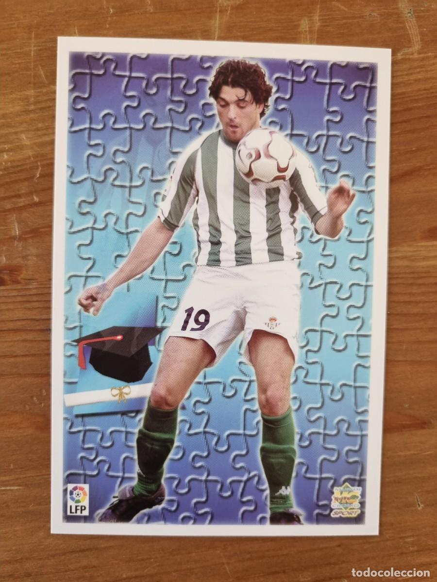 Cromos de f&uacute;tbol: 167 TOTE (Real Betis). Top Liga 2004 (Mundicromo)