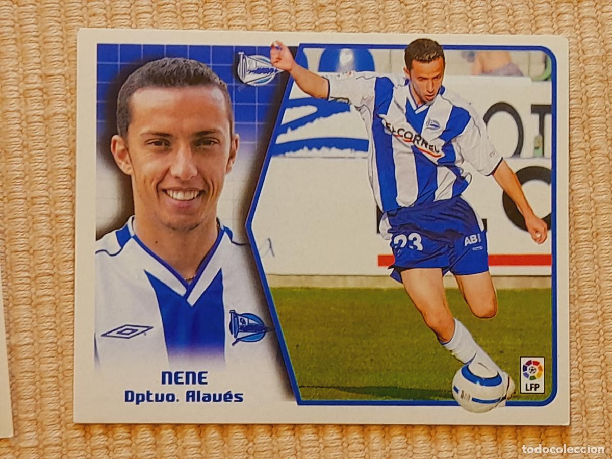 Football Stickers: CROMO NENE (DEPORTIVO ALAVES) LIGA 05-06 (2005 2006) ALBUM ESTE