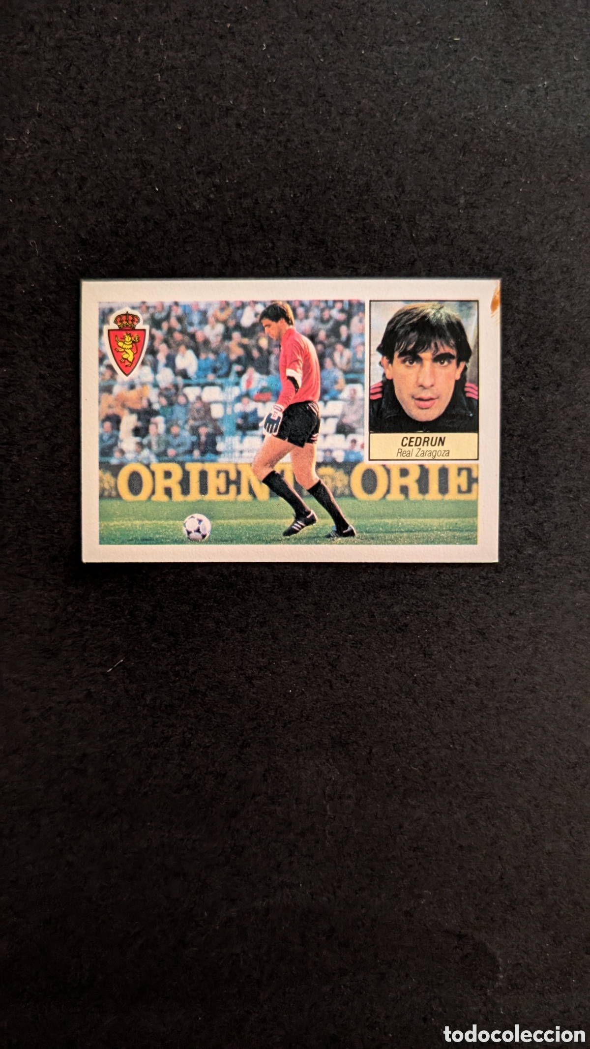 Cartes &agrave; collectionner de Football: L1 CEDRUN ZARAGOZA FICHAJE 23 LIGA ESTE 1984/85 84 85 DESPEGADO RECUPERADO